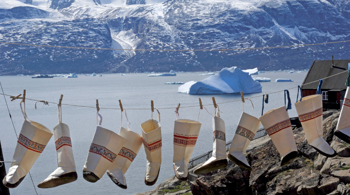 Grønland, kamikker til tørre